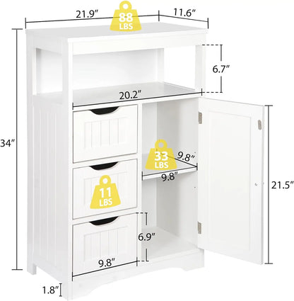 Modern Bathroom/Kitchen  Storage Cabinet