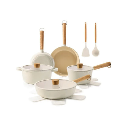 Ceramic Nonstick Pans Set with lid