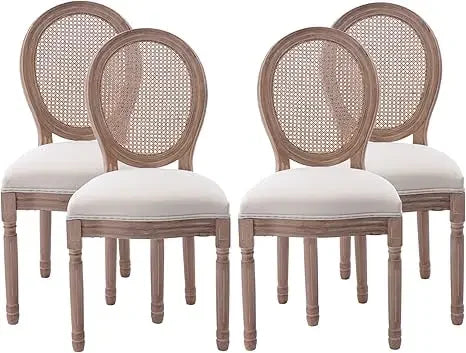 French Country Dining Chairs Set of 4