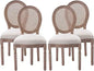 French Country Dining Chairs Set of 4