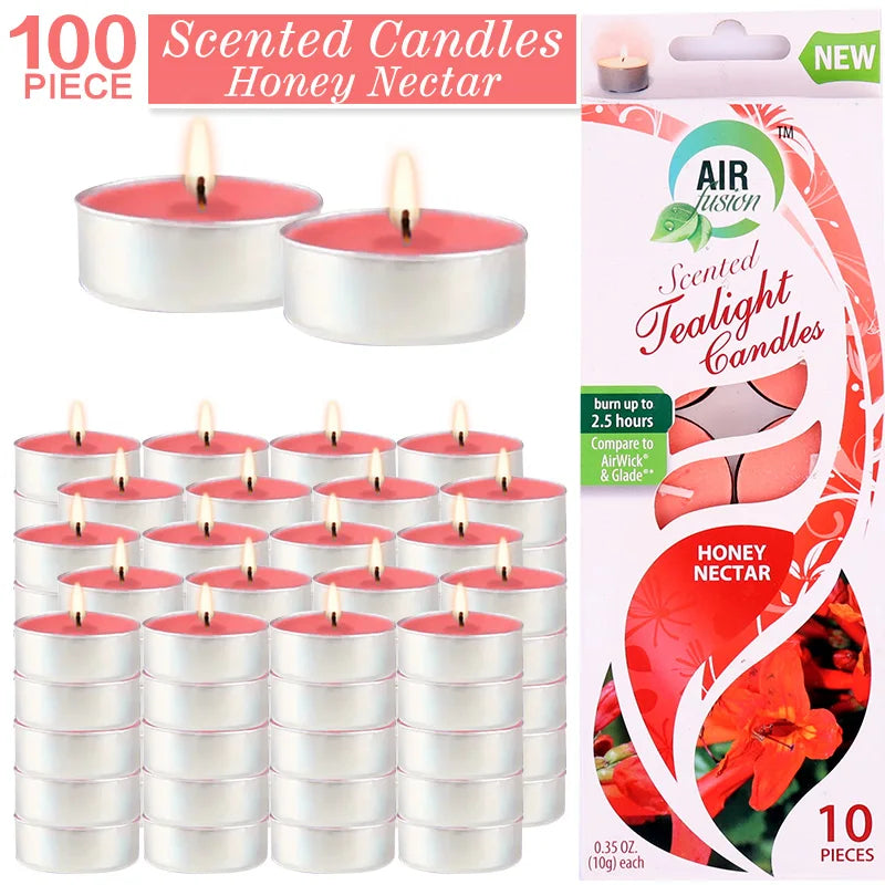 Air Fusion 100 Count Tea Lights Candles