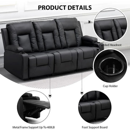 Leather Recliner Living Room Furniture