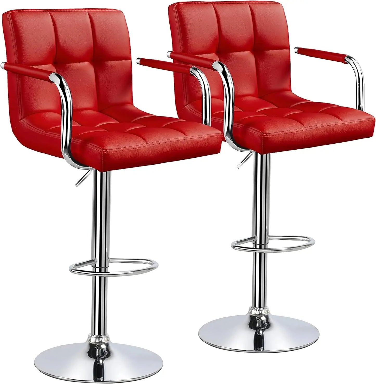 Set of 2 Modern Counter Height Stools