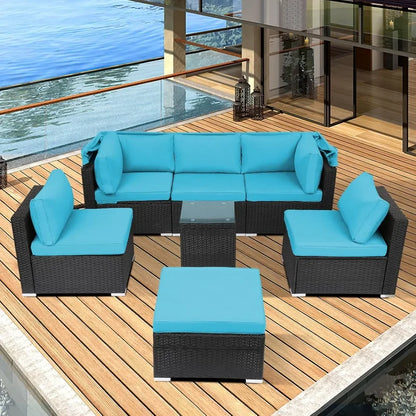 7 Pieces Patio Furniture Sets