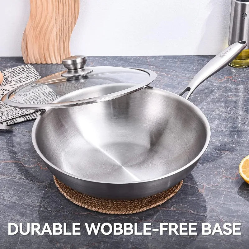 Wok Pan with Lid