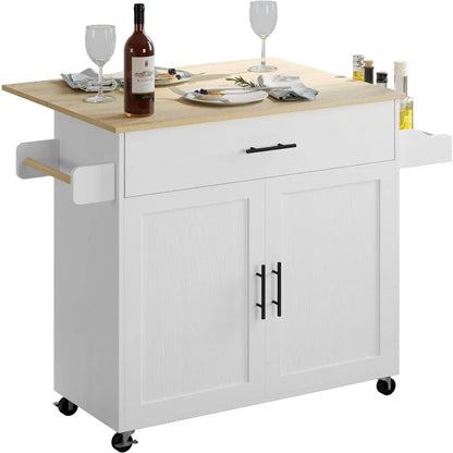 Rolling Kitchen Island Table