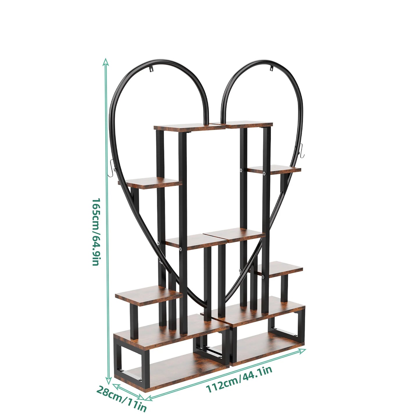 Creative Half Heart Shape Ladder