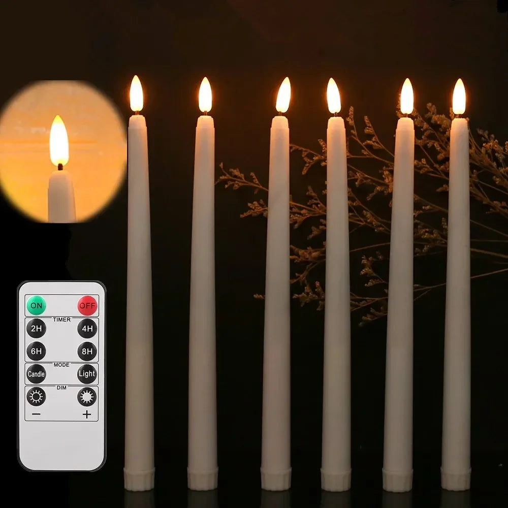 Flameless LED Flickering Candle For Decoration