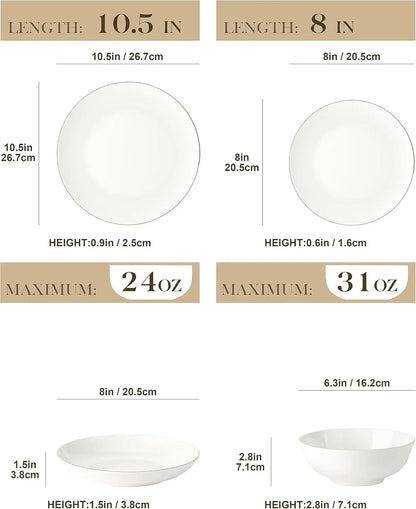 Fine Bone China Dinnerware Set