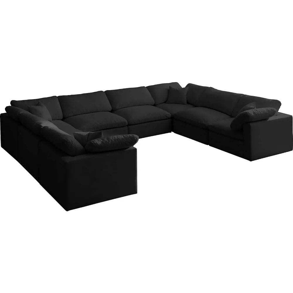 U-Shaped Modular Sectional Sofa