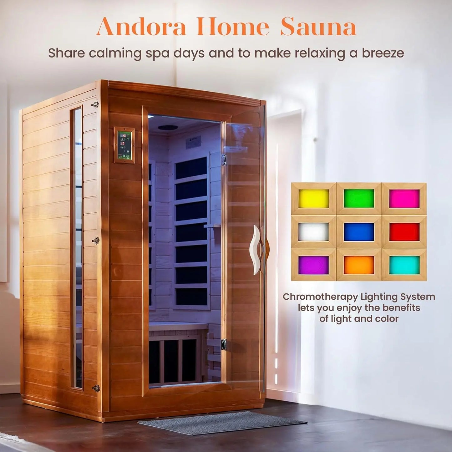 2 Person Therapy Dry Heat Sauna