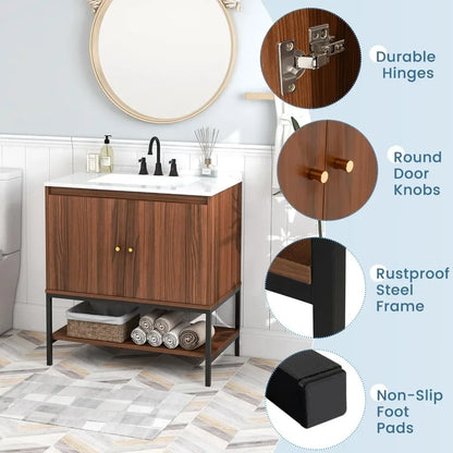 Bathroom Vanity with Sink Combo