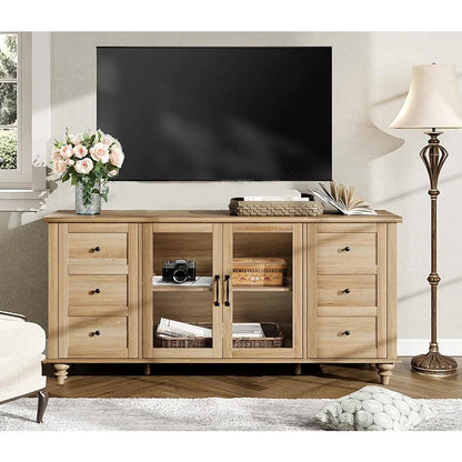 Wood Entertainment Center, Console Table