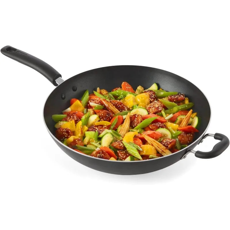 Ultimate Hard Anodized Nonstick Wok