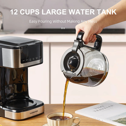 Programmable 12 Cup Drip Coffee Maker