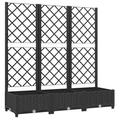 Large Outdoor Garden Planter with Trellis