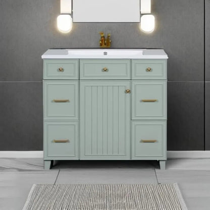 36" Bathroom Vanity With Sink