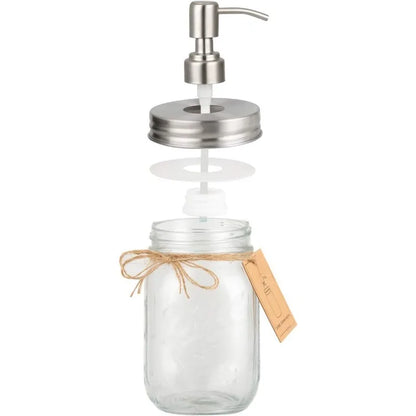 16oz Mason Jar Soap Dispenser