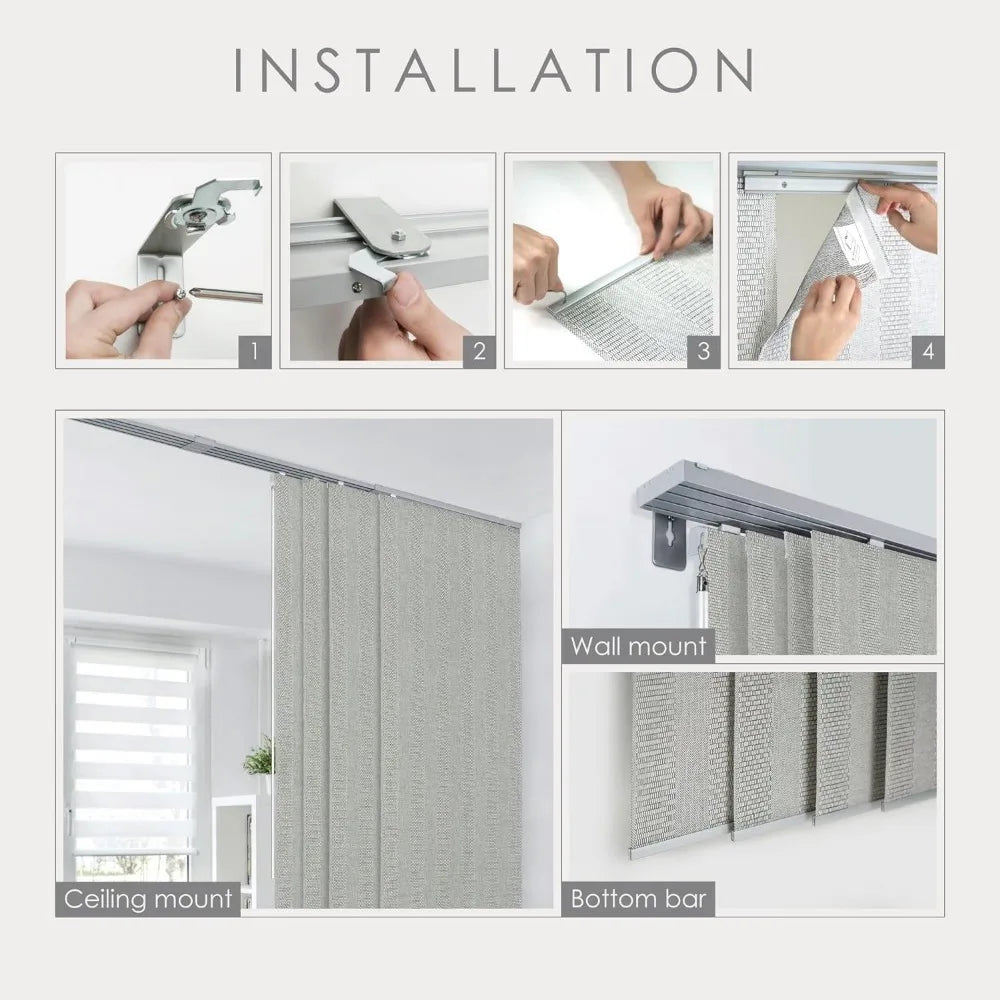 Retractable Vertical Blinds