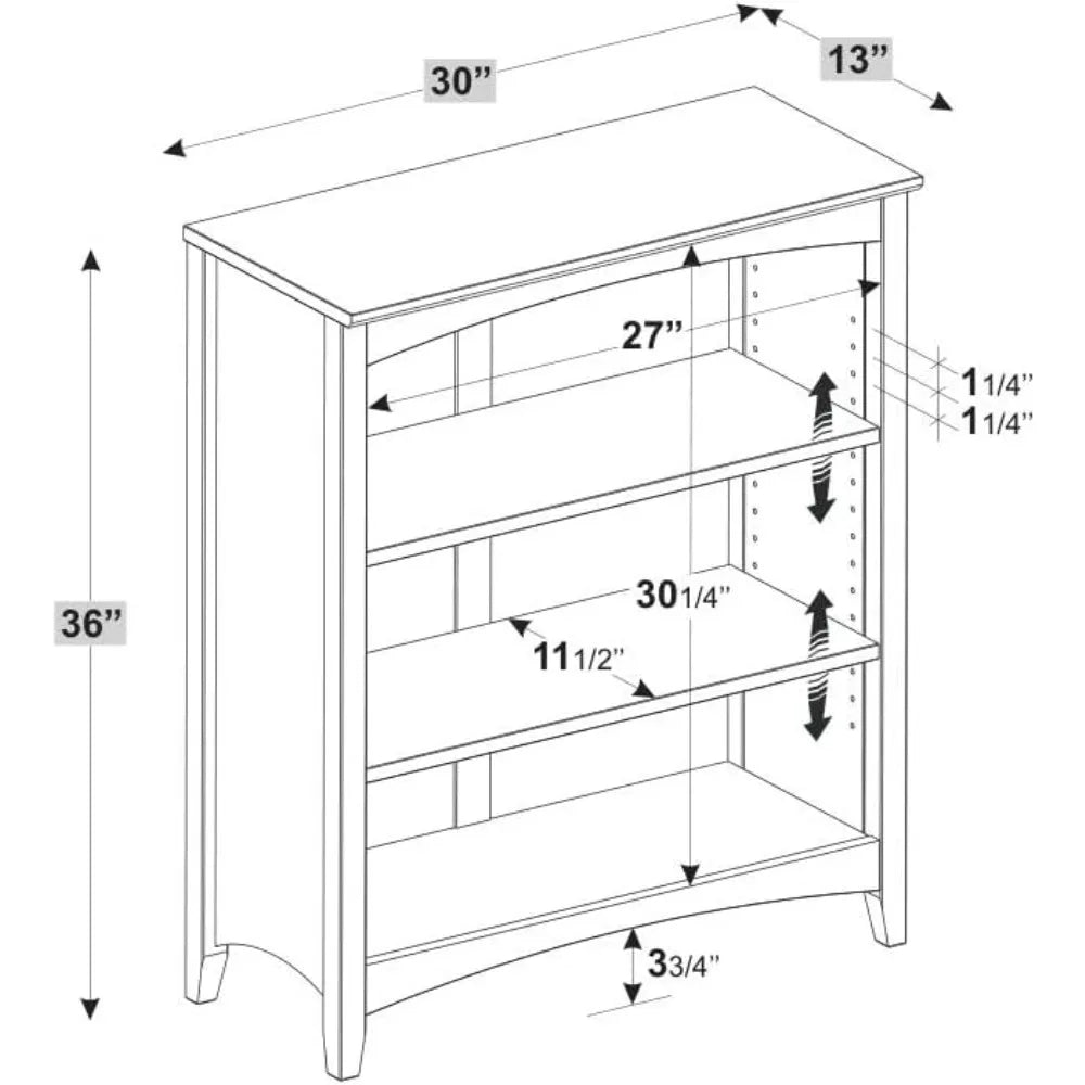 Shaker Style  Bookcase