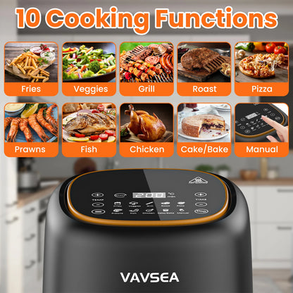 10-in-1 Air Fryer with Clear Window