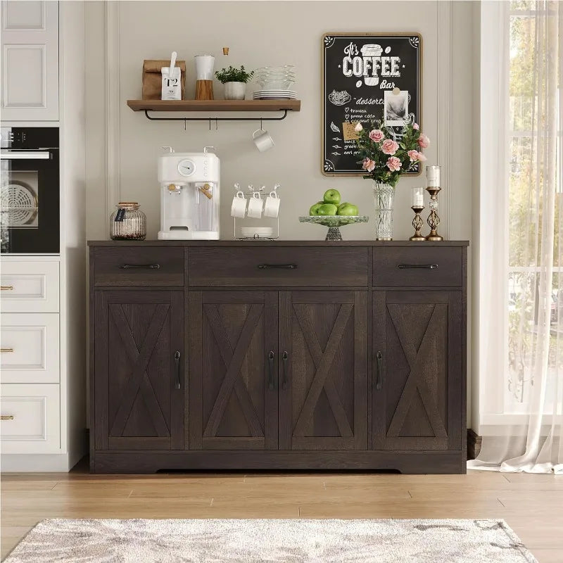 Large Sideboard Buffet Storage Cabinet