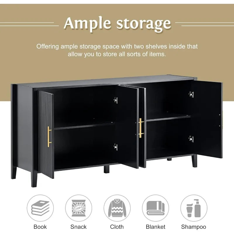 Modern Buffet Cabinet ,Accent Sideboard