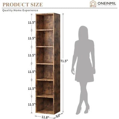 Tall Narrow Bookshelf