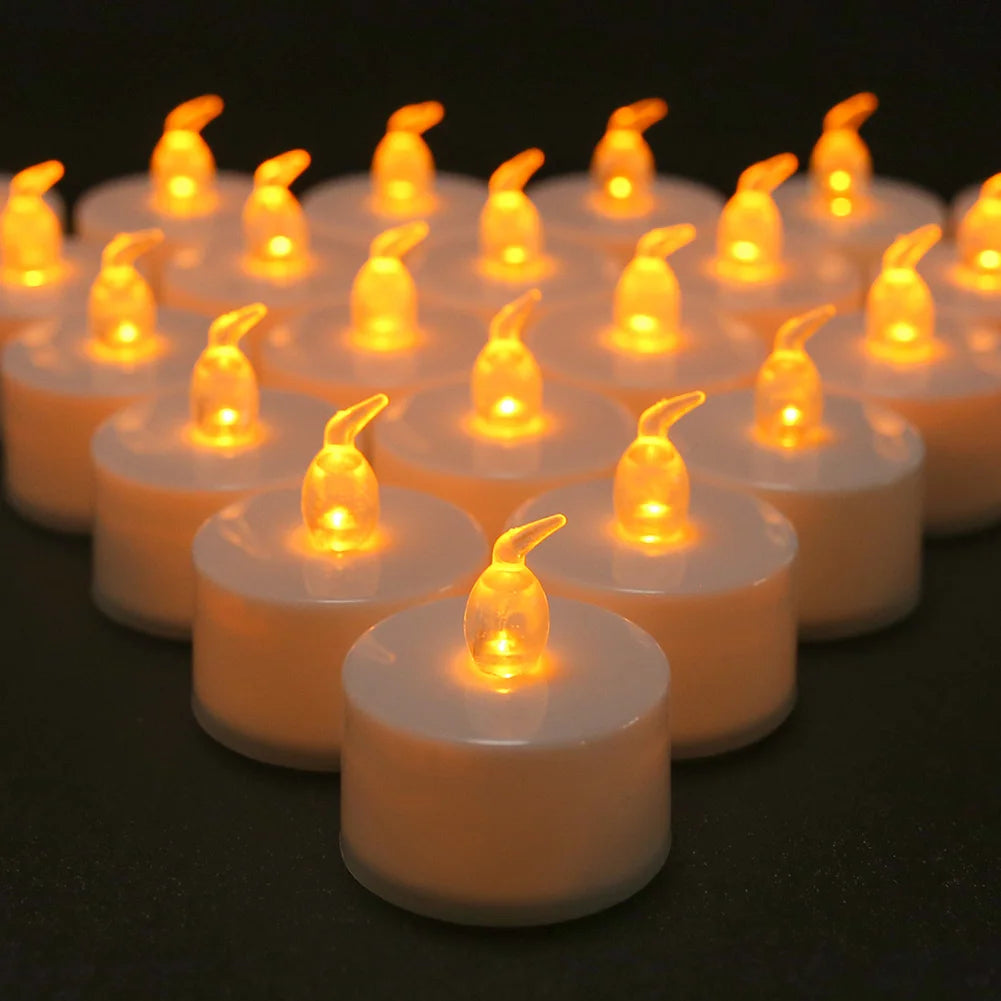 Flameless LED Flickering Candle For Decoration