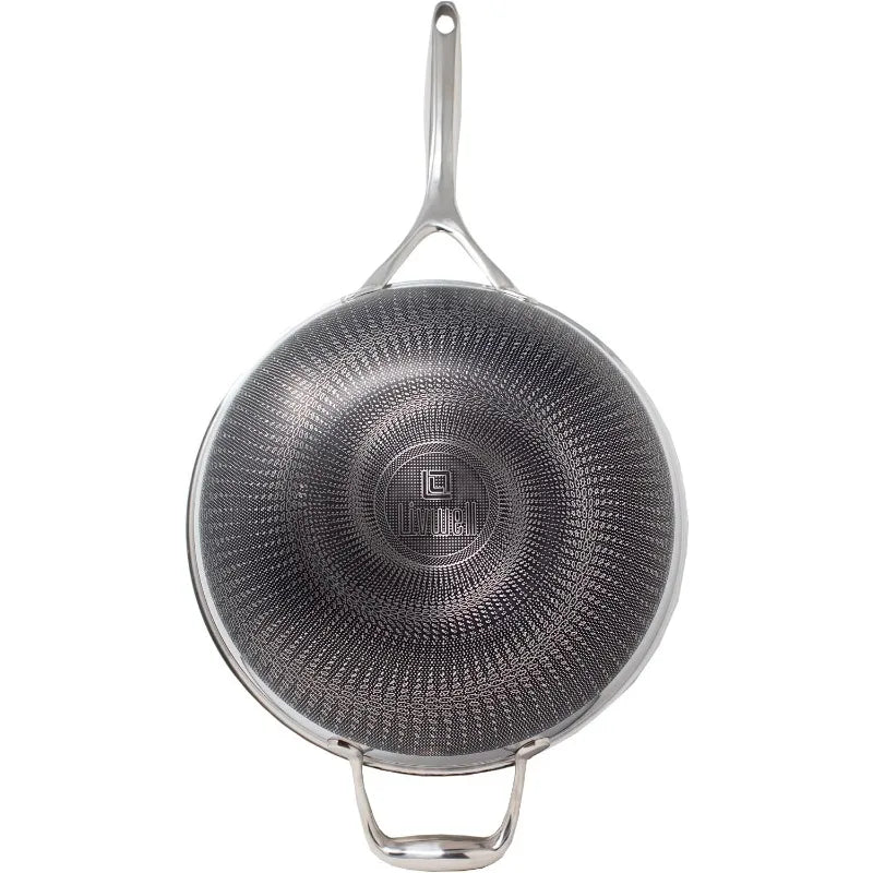 Woks  Stir-Fry Pans PFOA Free Stainless