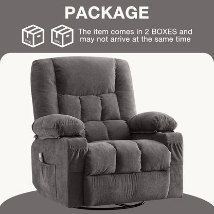 Massage Rocker Recliner Chair with Heat