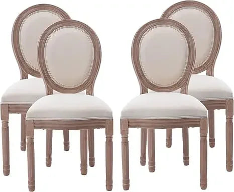 French Country Dining Chairs Set of 4