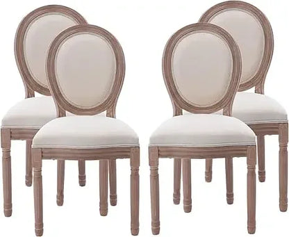 French Country Dining Chairs Set of 4