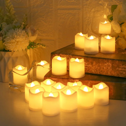 Flameless LED Flickering Candle For Decoration