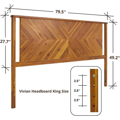 Headboard ONLY, Rustic & Scandinavian Style