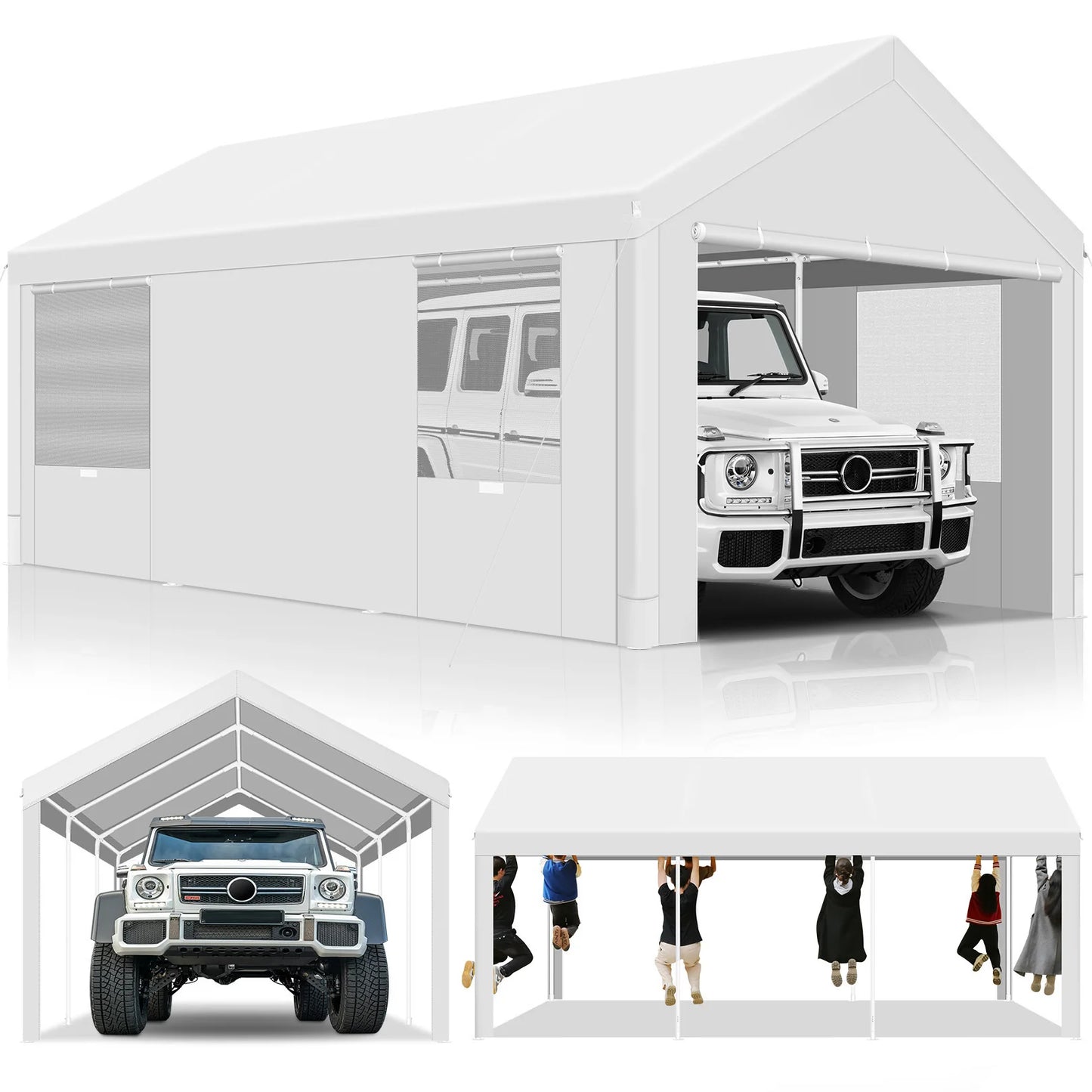 10x20 Carport Heavy Duty Garage