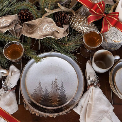 Pine Tree Theme Dishware Set