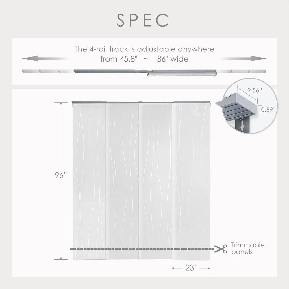 Retractable Vertical Blinds