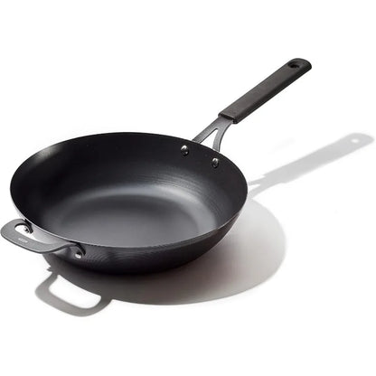 Pre-Seasoned Carbon Steel Wok Pan