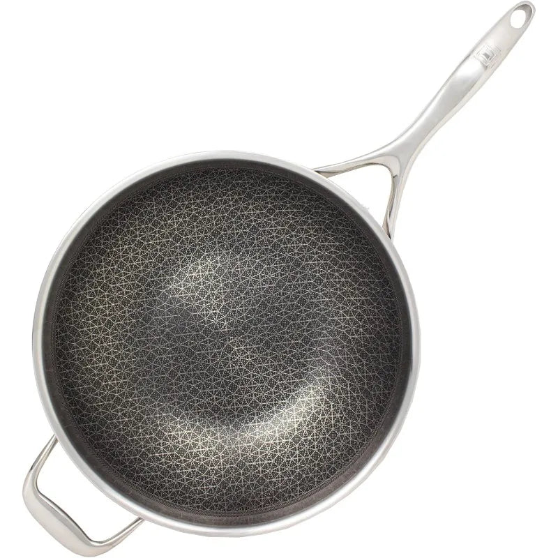 Woks  Stir-Fry Pans PFOA Free Stainless