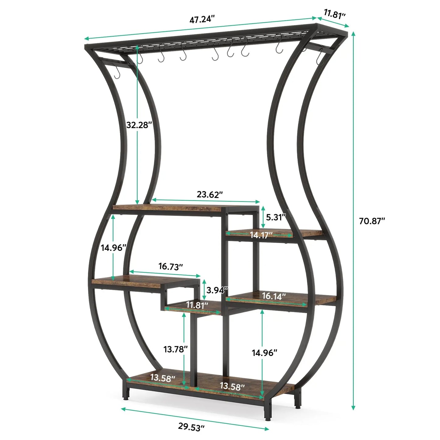 6-Tier  Ladder Plant Stand