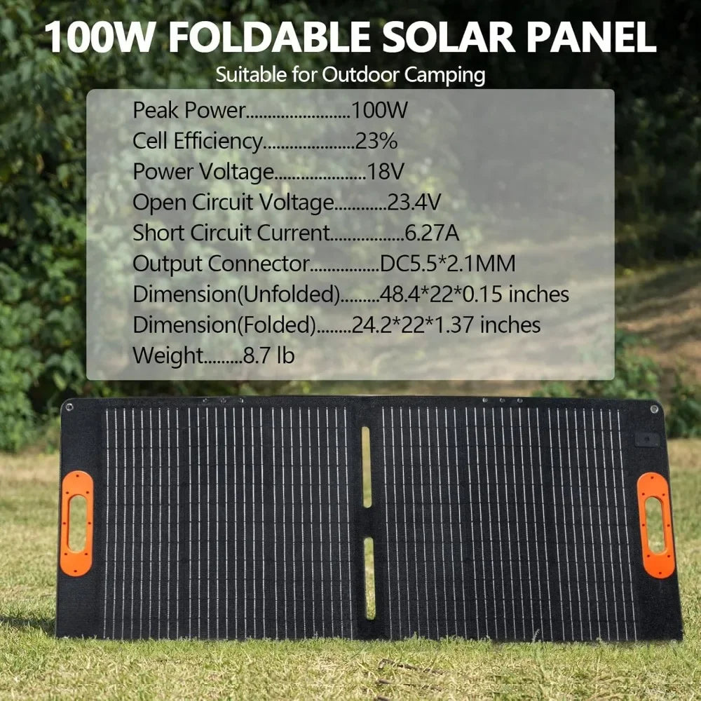 300W Solar Generator Portable Power Station