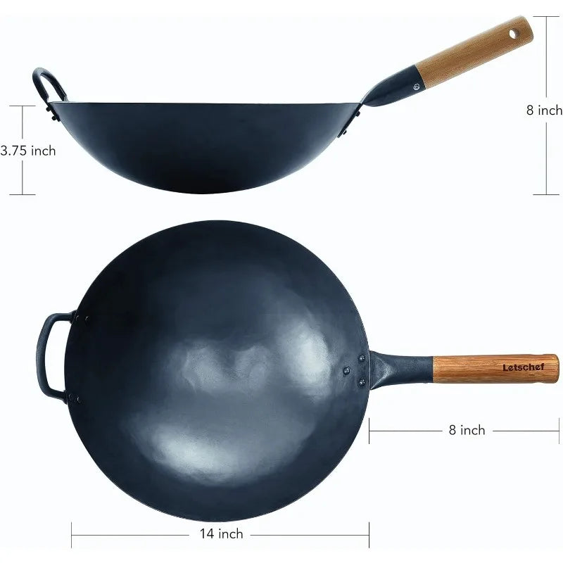 Carbon Steel Pow Wok Set