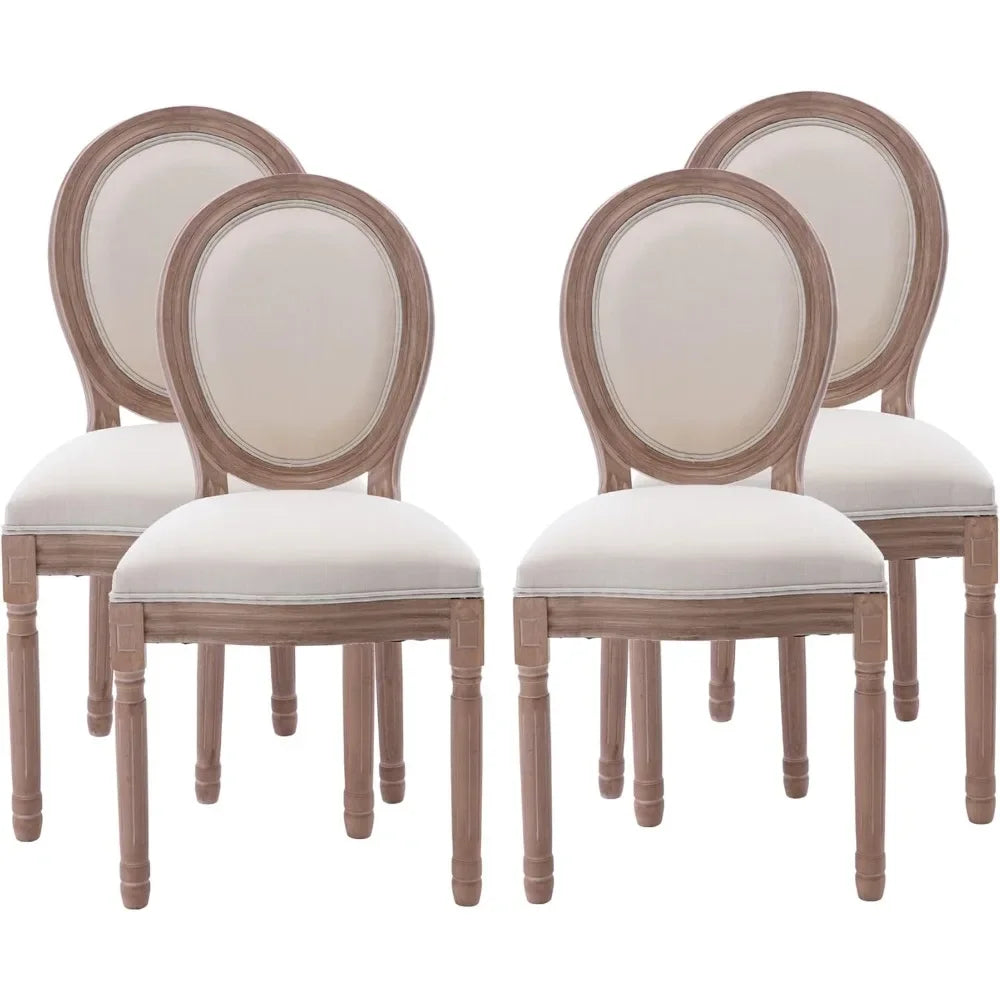 French Country Dining Chairs Set of 4