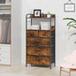 5 Drawers Tall Dresser for Bedroom