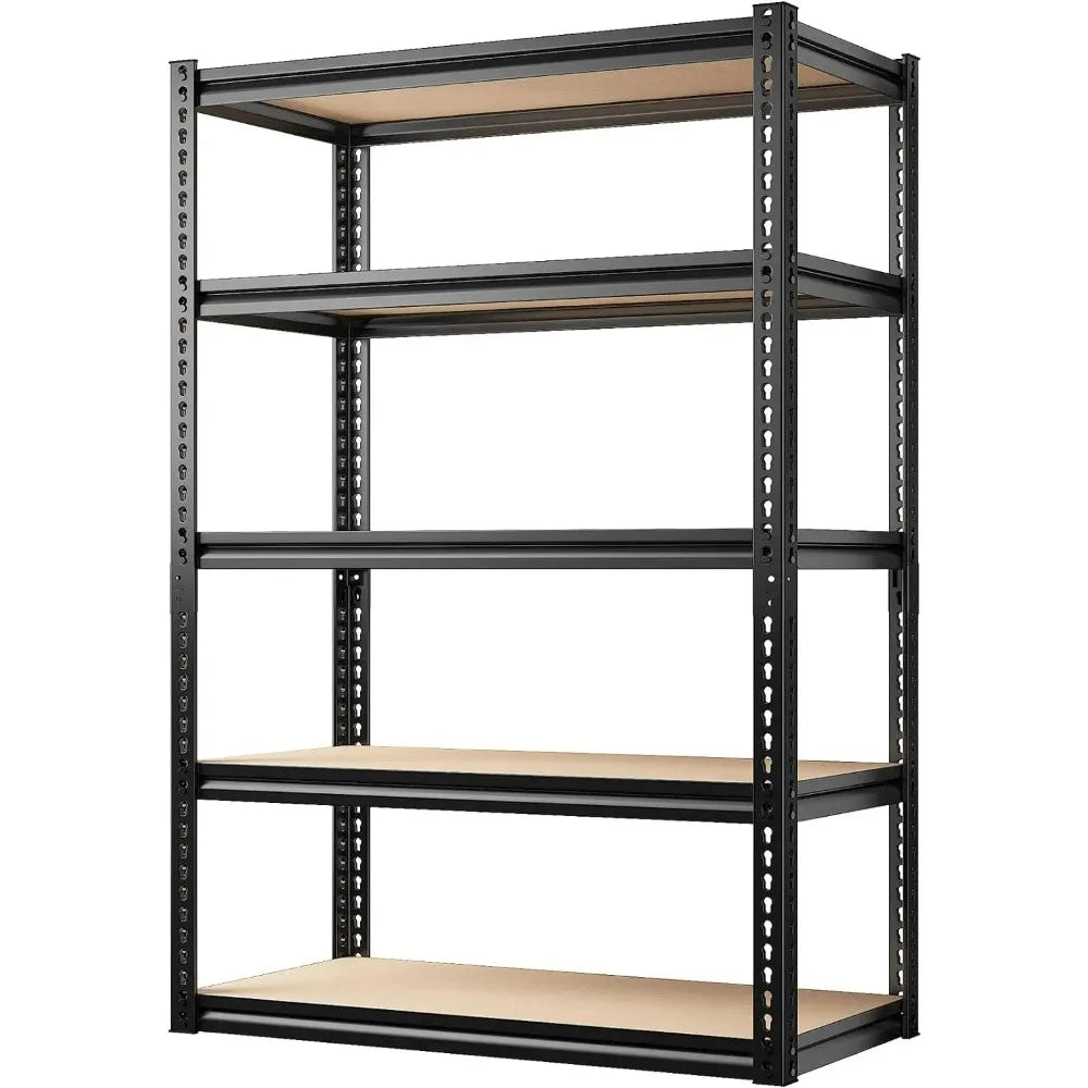 Adjustable 5 Tier Metal Storage Shelving