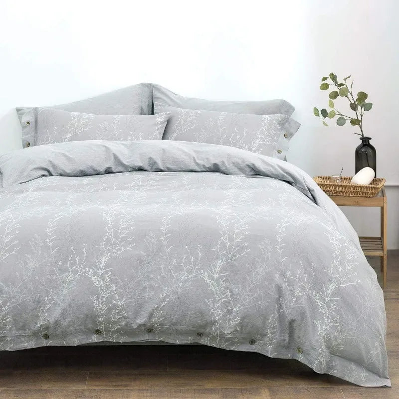 3Piece Cotton Duvet Cover King