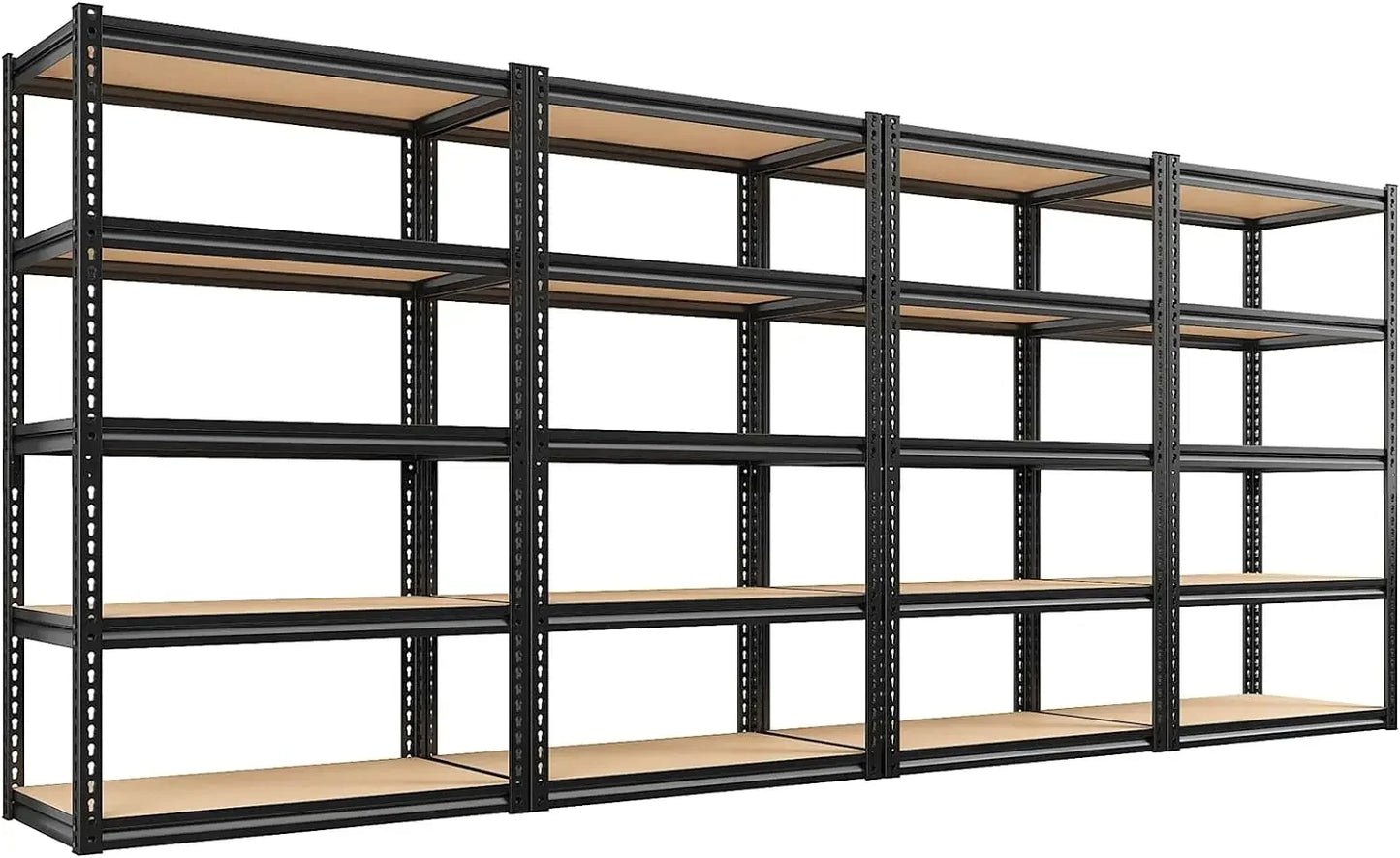 Adjustable 5 Tier Metal Storage Shelving