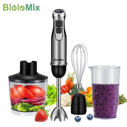 4 in 1  Immersion Hand  Blender Mixer