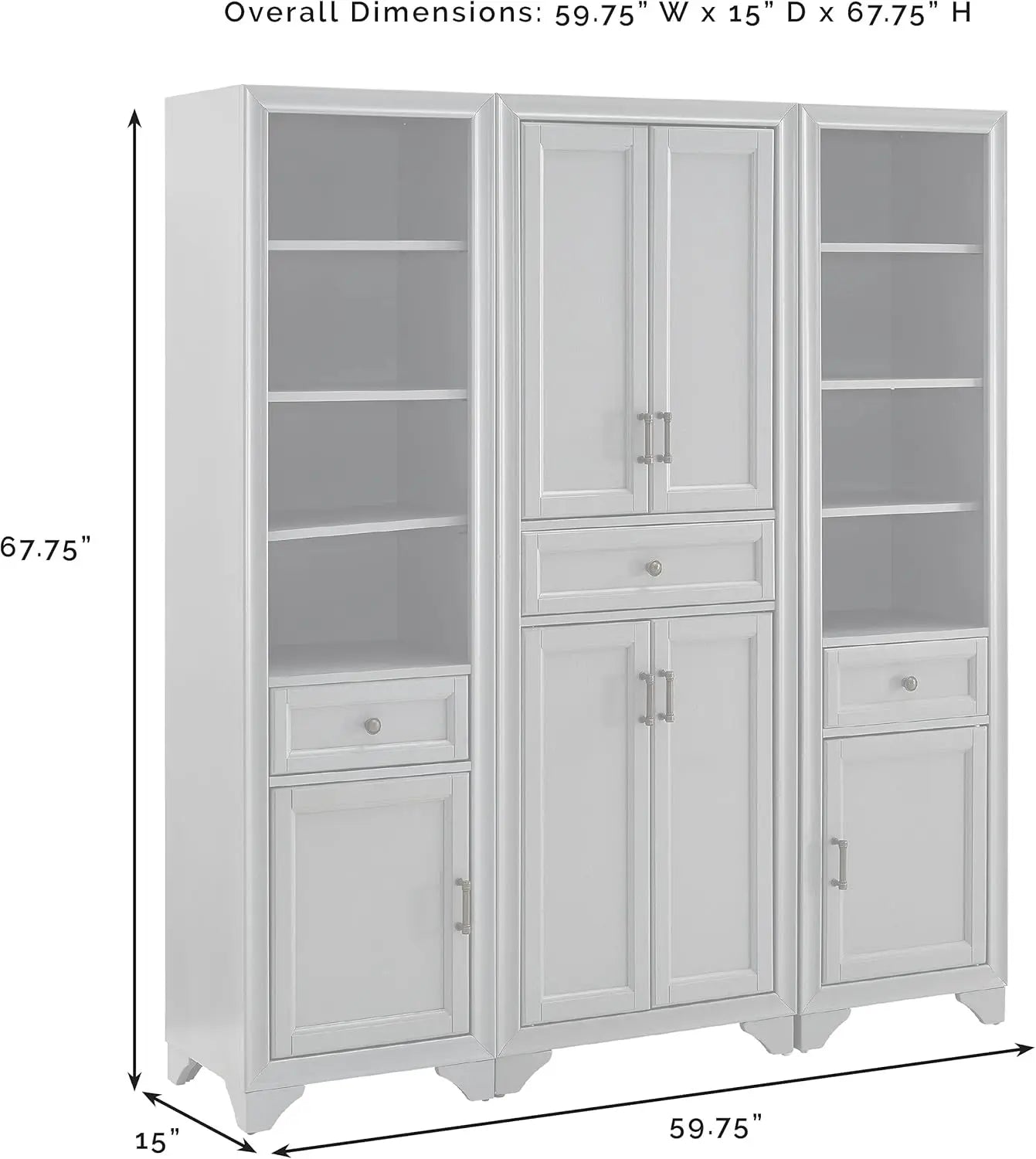 Tara 3-Piece Pantry Set